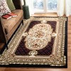 Classic CL755 Hand Tufted Accent Rug Black 3' X 5' - Safavieh. - 2 of 4