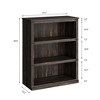 3 Tier Bookcase, Farmhouse Book Shelf with Storage - 2 of 4
