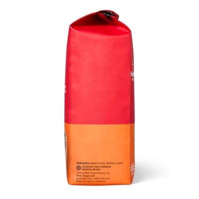 Hazelnut Flavored Medium Roast Ground Coffee - 12oz - Market Pantry™