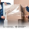 PSBM 4 Rolls Dark Black 18" x 1000 Ft. 120 Gauge Cast Hand Pallet Stretch Wrap - 4 of 4