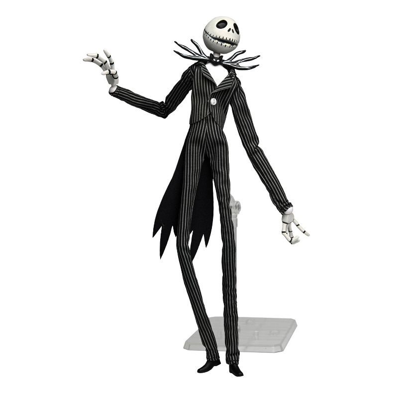 NECA The Nightmare Before Christmas Jack Skellington with Pumpkin 9&#34; Articulated Figure, 4 of 7