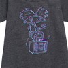 - Hey Arnold! - 3D Arnold Graphic Short Sleeve Fleece Dress - 2 of 3