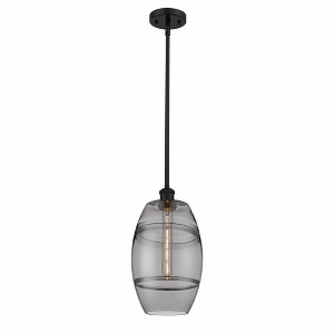 Vaz - 1 Light Stem Hung Mini Pendant In Industrial Style-9.88 Inches Tall and 8 Inches Wide - 1 of 1