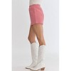 Women's Textured Shorts - entro - 2 of 4