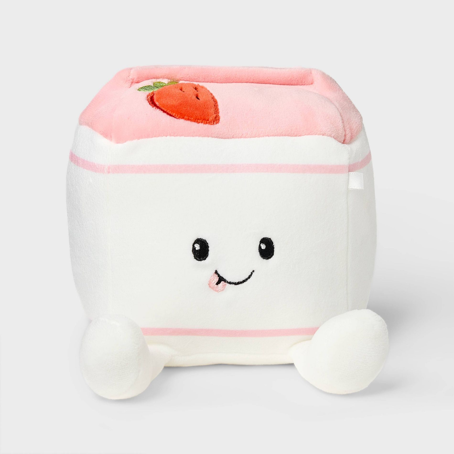 6" Stawberry Milk Plush - Gigglescape™
