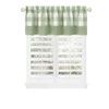 Kate Aurora Modern Farmhouse Buffalo Plaid Checkered Rod Pocket Window Valance - 2 of 3