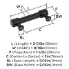 Amerock Faircrest Pull for Cabinets, Drawers, and Furniture - 4 of 4
