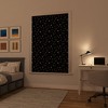 50"x78" Sun Zero 100% Blackout Lights Out Portable Travel Rod Pocket Curtain Panel Black - 2 of 4