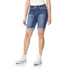 WallFlower Women's Luscious Curvy Denim Shorts Mid-Rise Bling Insta Stretch Juniors (Available in Plus Size) - 3 of 3