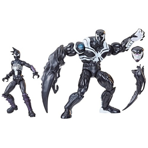 Figurine Ml King In Black Knull & Venom 2pack Af