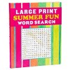 Large Print Summer Fun Word Search - (Large Print Puzzle Books) by  Editors of Thunder Bay Press (Paperback) - 2 of 4