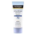 Neutrogena Ultra Sheer Sunscreen Lotion - SPF 70 - 3 fl oz
