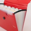 Five Star 13 Pocket 9.5" x 13" Expanding File Folders (Colors May Vary) - image 3 of 4