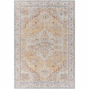 Hauteloom Reza Mustard Washable Rug - 1 of 4