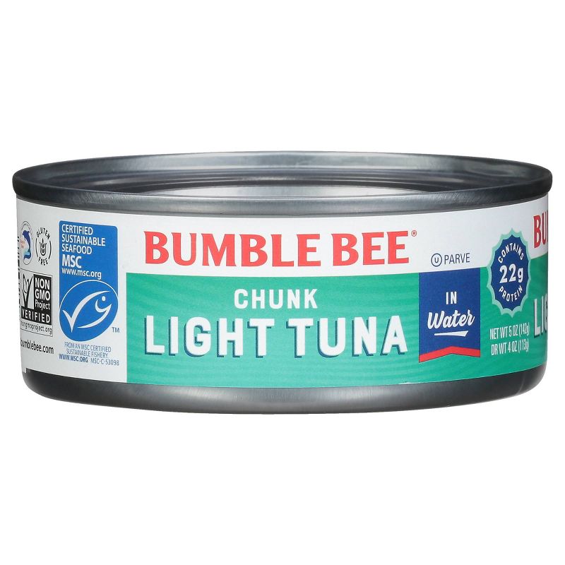 Bumble Bee Chunk Light Tuna in Water - 5oz, 1 of 8