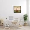 Stupell Industries Beauty and Birds in Her Hair Woman Peacock Illustration Black Framed Giclee Art - 2 of 4