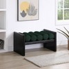 Meridian Furniture,Waverly Boucle Fabric Bench - 2 of 4