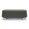 TOV Furniture Jaine Loose Mohair Upholstered Large Ottoman - 3 of 4