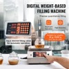 VEVOR Liquid Filling Machine, 30-15000 g Weighing Capacity, Automatic Bottle Filler Machine Bottling Machine Digital Control for Milk, Water, Silver - 3 of 4