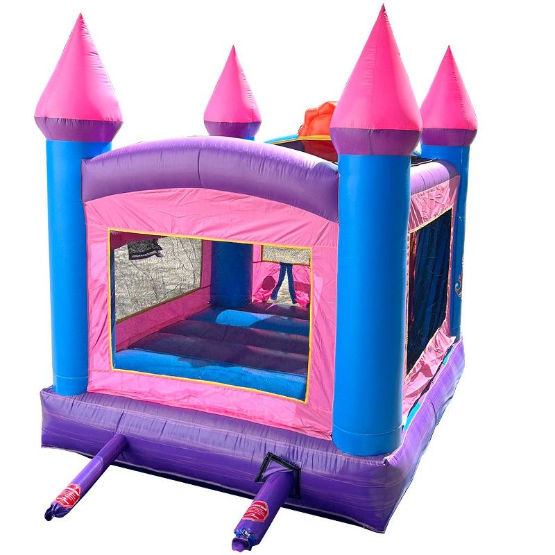 Pogo Bounce House Crossover Bounce House with Slide, No Blower, 5 of 6
