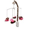 Bacati - Ladybugs Pink Chocolate 10 pc Crib Bedding Set with Long Rail Guard Cover - 3 of 4