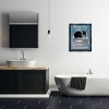 Stupell Industries Vintage Sleepy Dog Towel Co Floating Frame Canvas Art, Black, 25" x 31" - 3 of 4