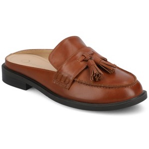 Journee Women's Azura Tassel Mule Loafer - 1 of 4