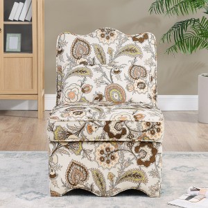 CAVINAS Accent Chair with Soft Seat Cushion and Backrest Modern Comfy Chair Lounge Chair for Living Room, Bedroom - 1 of 4