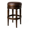 Maven Lane Pullman Backless Swivel Vegan Leather Bar Height Bar Stool - 2 of 4
