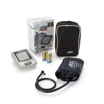 Fleming Supply Adjustable Digital Wrist Blood Pressure Monitor With  Carrying Case : Target