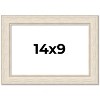 PosterPalooza | Photo Size Weathered White Picture Frame - UV Acrylic, Foam Board Backing, Hanging Hardware - 2 of 4