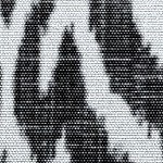black ikat