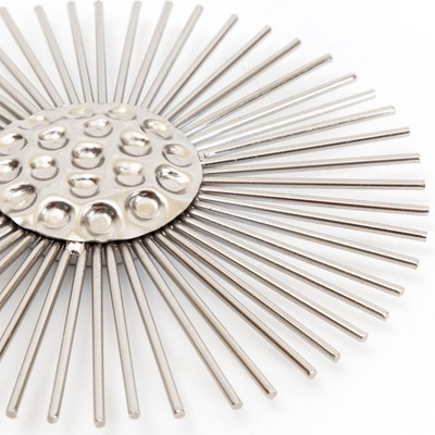 Sola Silver Starburst Iron Wall Art Set of 3