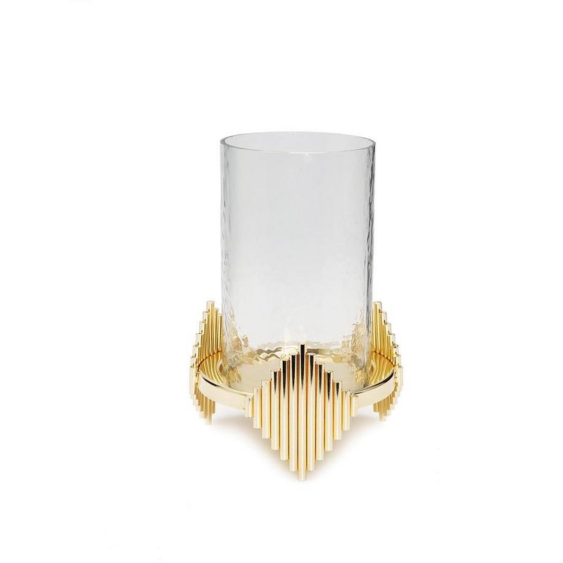 Classic Touch Gold Design Candle Holder, 2 of 3