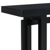 CENGHU Modern Minimalist Console Table with Wood Top, Extra Long Sofa Table, End Side Table for Hallway, Entryway, Living Room, Corridor - 4 of 4