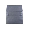 JAM Paper 4Bar A1 Metallic Invitation Envelopes 3.625x5.125 Anthracite BK V018245I - 2 of 2