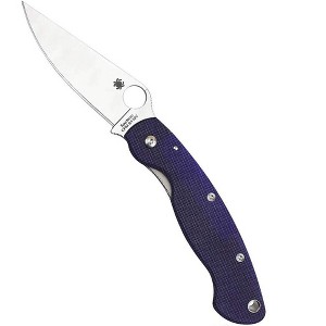 Spyderco Military Model Folding Pocket Knife with 4"  CPM  S110V Steel Blade | Secure Grip with the G-10 Handle | Get Immediate Access with the Clip - 1 of 4