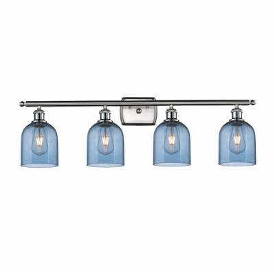 Bella - 4 Light Bath Vanity In Industrial Style-10.5 Inches Tall and 35.5 Inches Wide