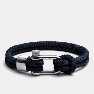 Elegatto Alchor Platinum Bracelet - 1 of 4