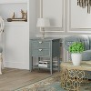 TIRAMISUBEST 2-Drawer American Style End Table,Sturdy and Elegant Storage Solution for Bedroom and Study - 3 of 4