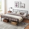 Bed Frame Platform with Headboard and Footboard - 4 of 4