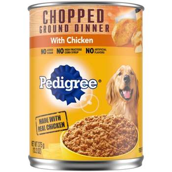 Pedigree Chopped Ground Dinner Wet Dog Food with Chicken - 13.2oz