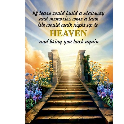 Briarwood Lane Everyday Double Sided Garden Flag 12x18 For Outdoor Stairway To Heaven Garden Flag Flags For Outside