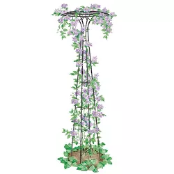 Gardener's Supply Company Essex Trellis For Climbing Plants Outdoor | Sturdy Upright Garden Trellis for Vines, Tomatoes, Peas & Other Live Plants