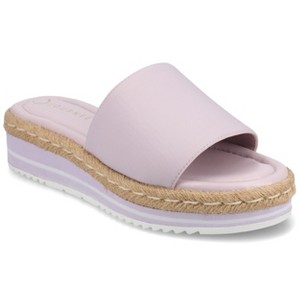 Journee Women's Rosey Medium and Wide Width Espadrille Sandals - 1 of 4
