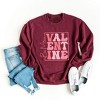 Simply Sage Market Women's Graphic Sweatshirt Be Mine Valentine Block - 3 of 4