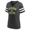 NCAA Oregon Ducks Women's V-Neck Notch T-Shirt - 2 of 3