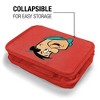 The Flintstones Fred Headshot Insulated Soft Sided Lunch Box - 4 of 4
