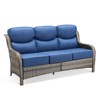 Gymojoy Outdoor Wicker Sofa PE Rattan Patio Couch Sofa for Garden - 3 of 4