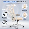 Ergonomic Office Desk Chair - High-Back Mesh Chair with Adjustable Lumbar, 3D Armrests, Headrest | Rolling Swivel for Home, Office, Gaming - 3 of 4